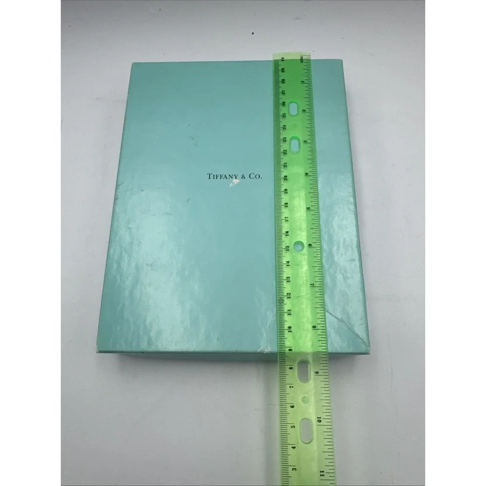 Tiffany & Co Blue Empty Jewelry Gift Box Rectangle 8.5 x 6.5 x 1.5